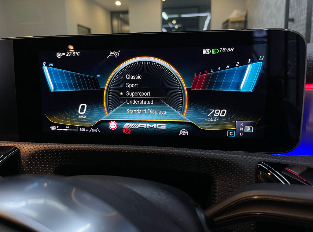 Activation Menu AMG Supersport