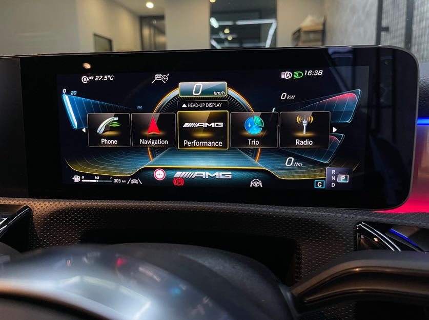 Activation Menu AMG Supersport