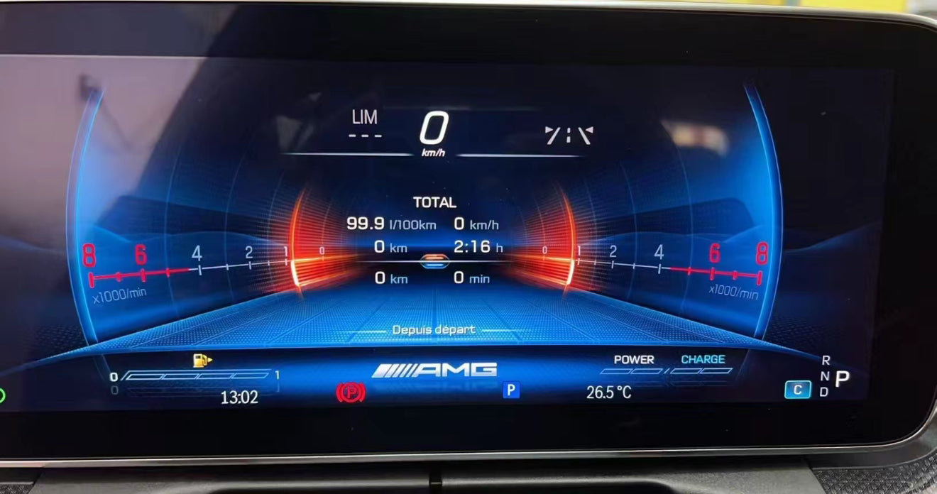 Activation Menu AMG Supersport