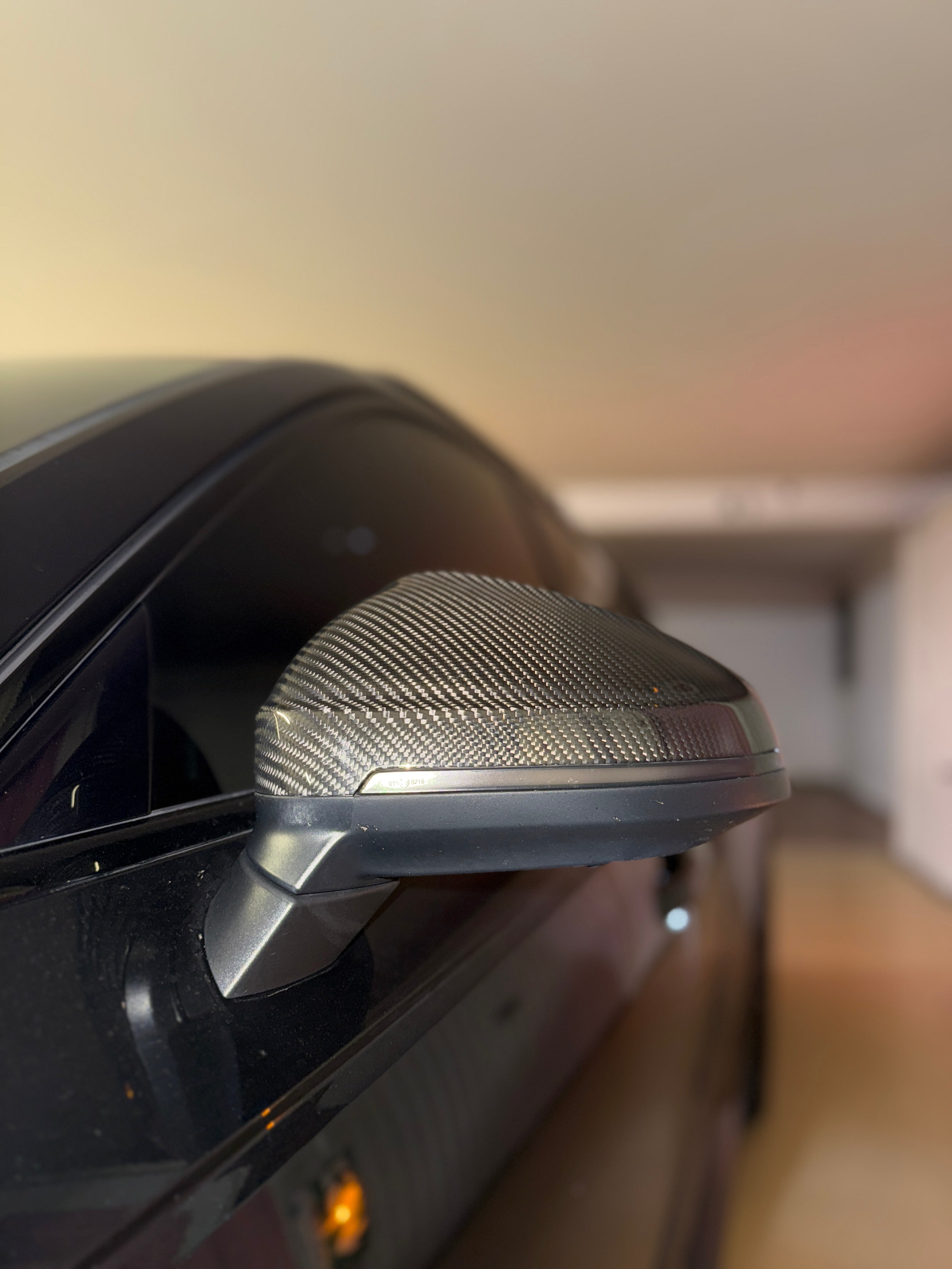 Coques de rétroviseurs carbone RS4 / RS5 B9