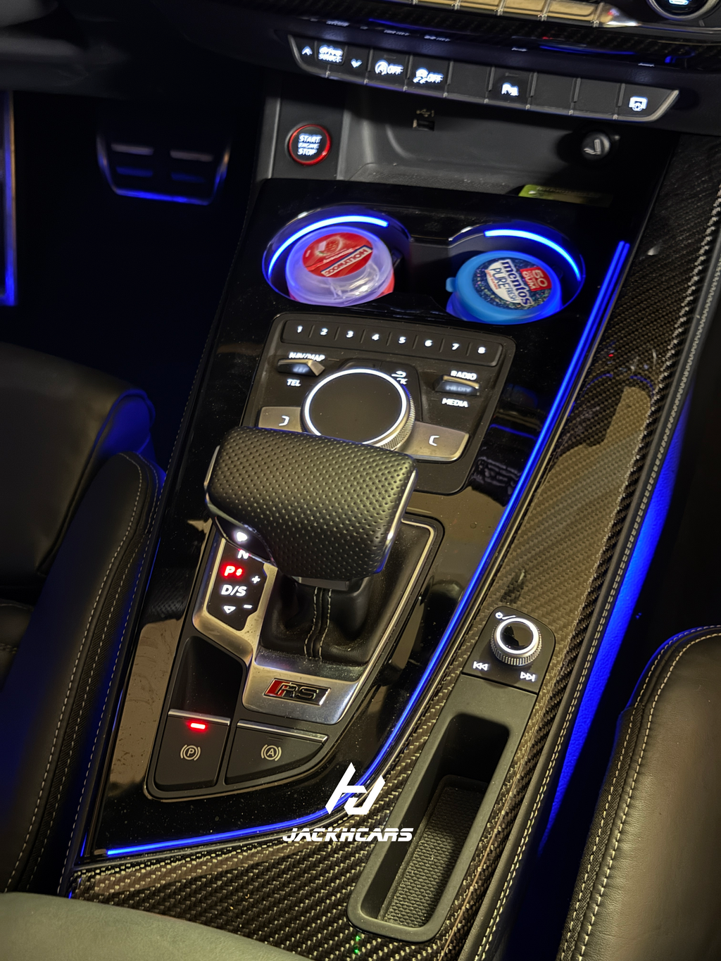 Lumière d'ambiance console RS4 / RS5 B9