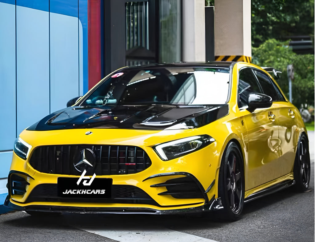 Lame avant carbone – Mercedes Classe A W177 (2018–2022)