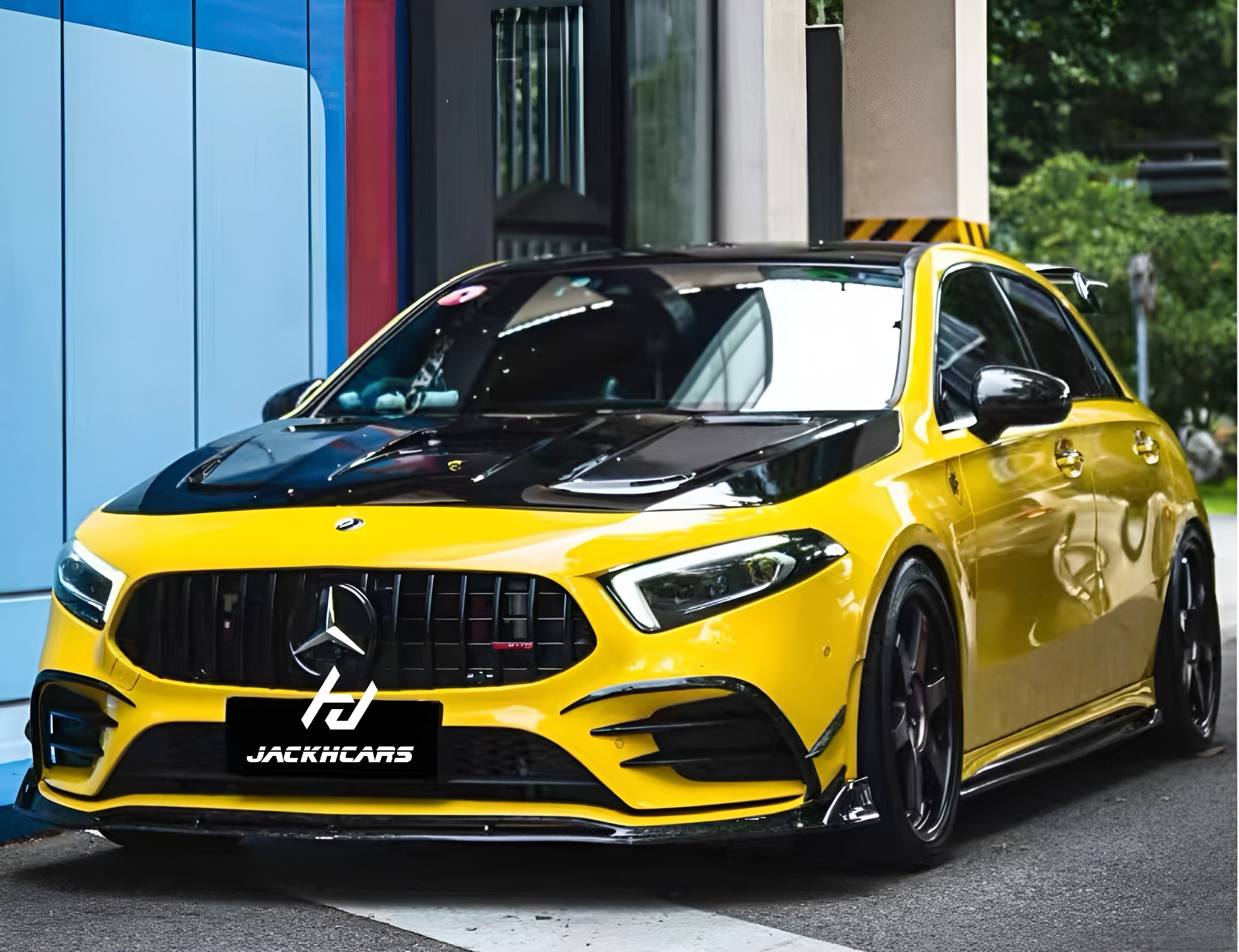 Lame avant carbone – Mercedes Classe A W177 (2018–2022)